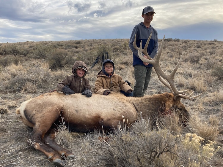 Big Desert Bull Elk Hunt