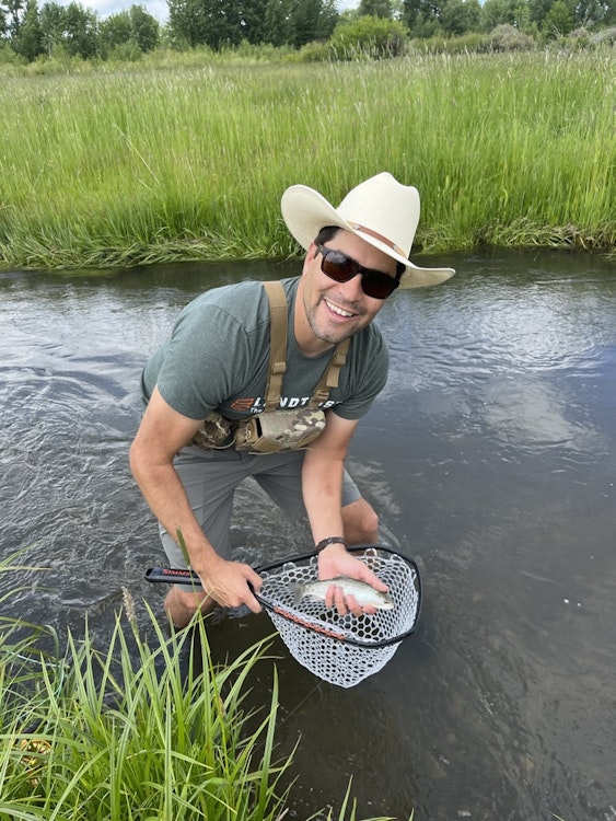 Fly Fishing with Camping