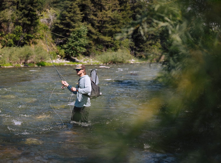 Fly Fishing with Camping