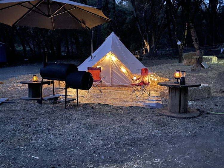 Weekend EDC Tour -  Tent Stay in EDC's Wine & Gold Country 