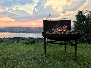 Campfire at Camp 1