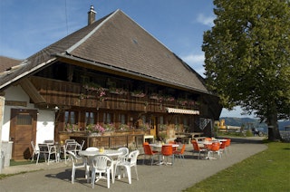Restaurant d'alpage de l'extérieur