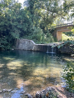 Natural swimming pool called "Pozzone"