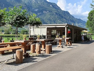 River OglioBikeBar in the mountains of Vallecamonica

