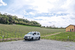The van space in contact with our vineyards