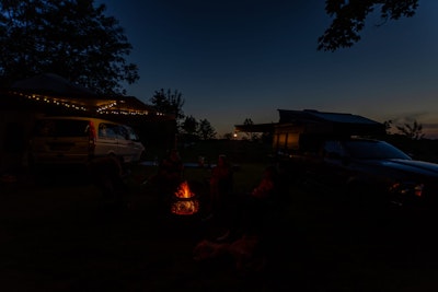 Camping auf dem Apenberg
