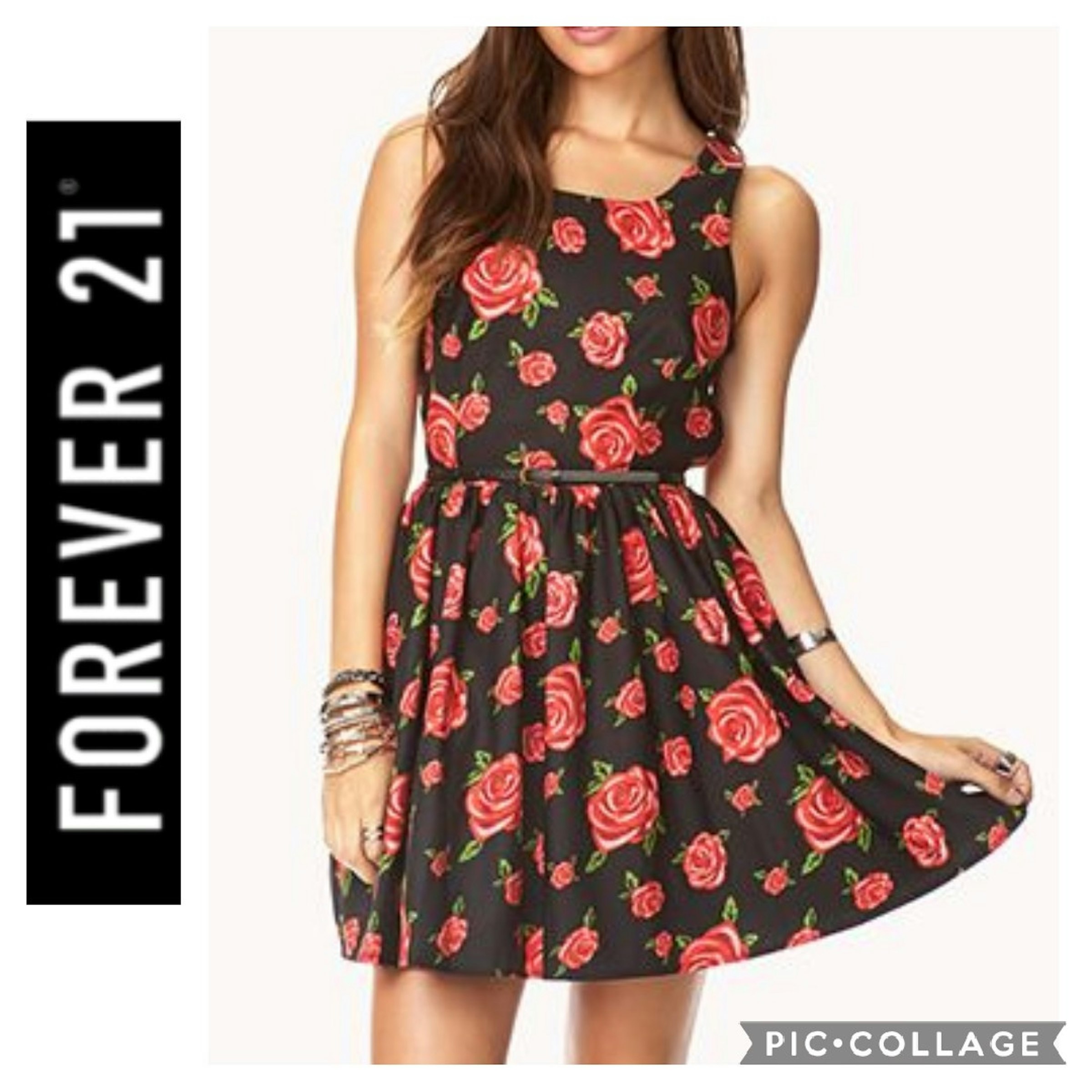 Vestido floreado Forever21 $320.00 | Gloset
