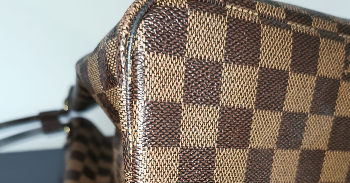 Louis Vuitton Large Damier Ebene Neverfull GM Tote bag Leather ref.564443 -  Joli Closet