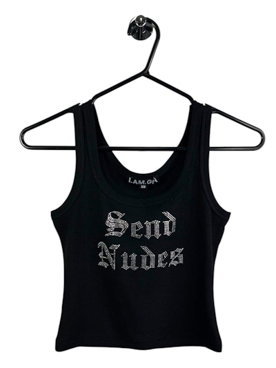 I AM GIA Send Nudes Tank Top | Uturn I AM GIA Send Nudes Tank Top | Uturn
